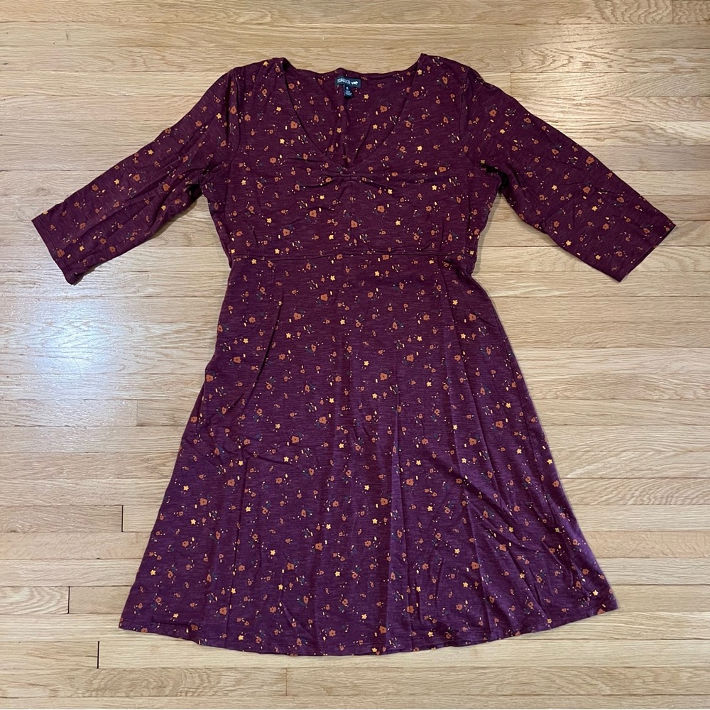 Women’s Toad & Co Floral, A Line Rosalinda Dress, Sz Medium, Academia, Babydoll